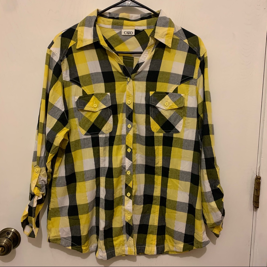 Cato Button Down Top